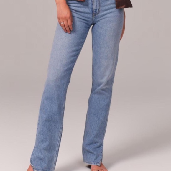 Abercrombie & Fitch Denim - Abercrombie & Fitch 90’s ultra high rise jean